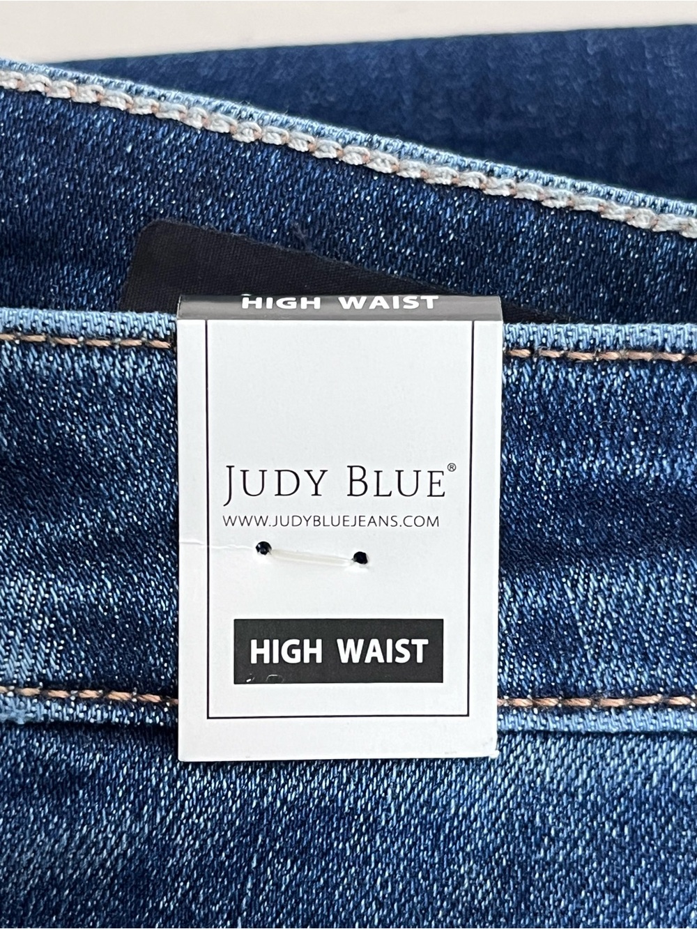 NWT Judy Blue The Alyssa Tummy Control Classic Straight Sz 3/26 Dark Blue Jeans - Picture 10 of 14